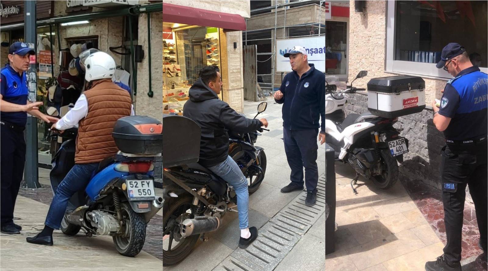 BÜYÜKŞEHİR ZABITASI’NDAN KAPALI CADDE DENETİMİ